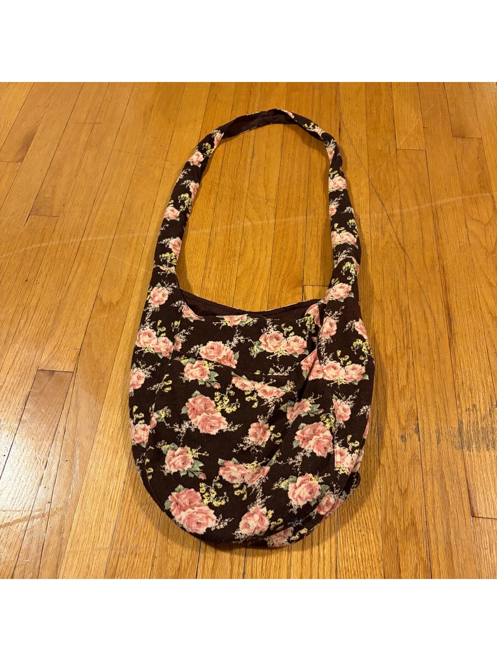Y2K coquette whimsical floral tote bag